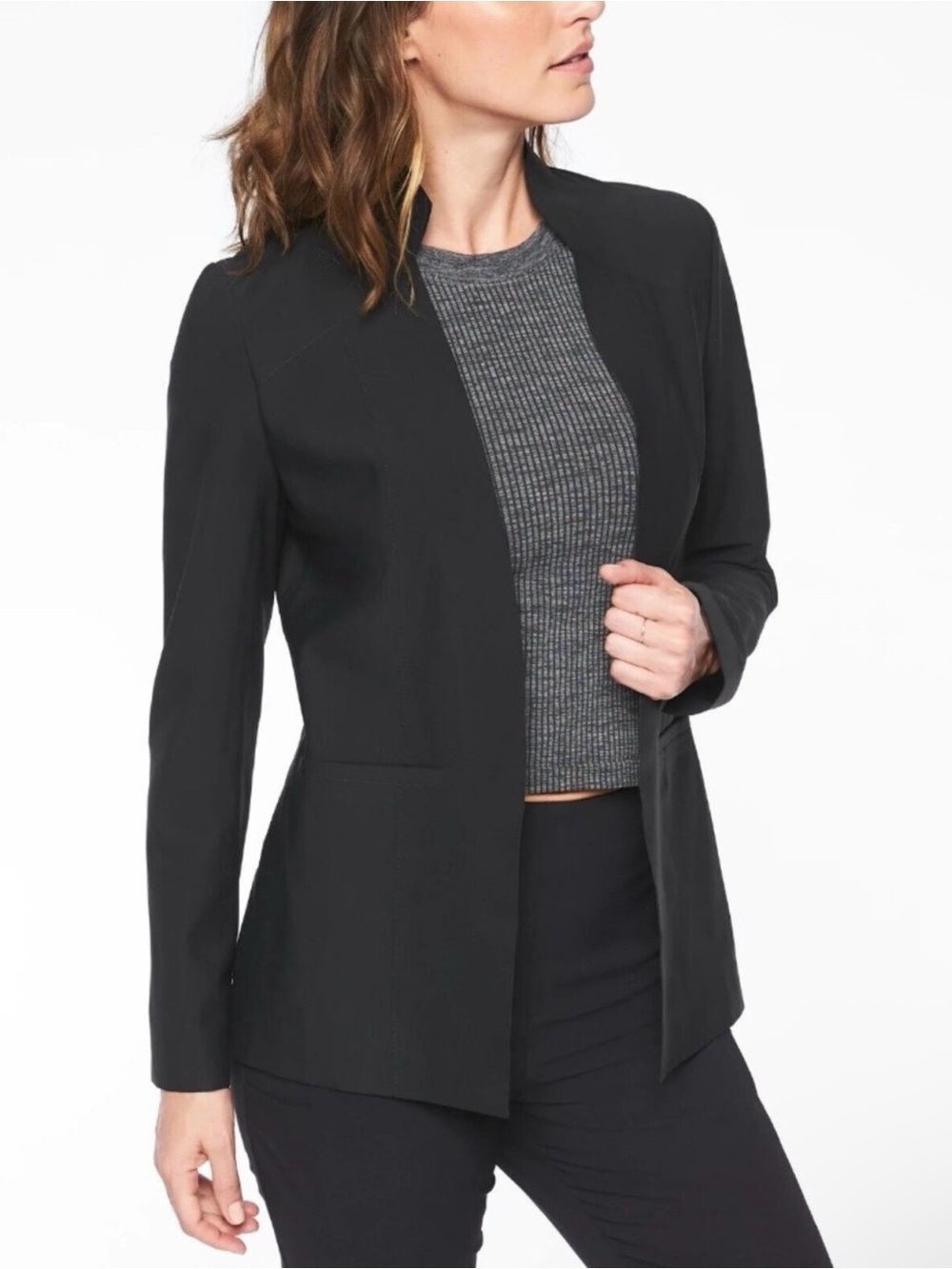 Athleta - Cosmic Blazer in Black Size 6